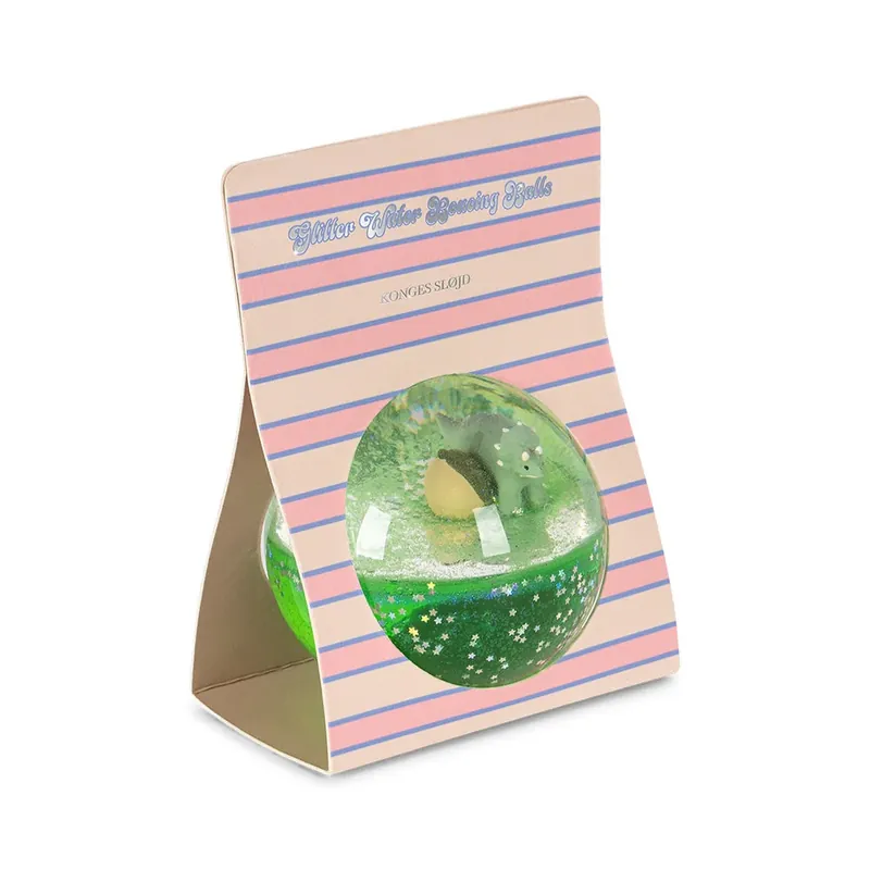 Populärt val Konges Slojd Hoppboll glitter Citron