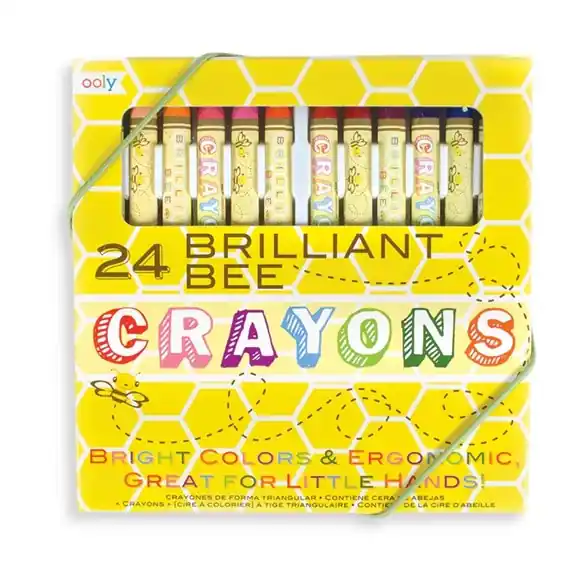 Brilliant bee crayons, 24 st Populärt val