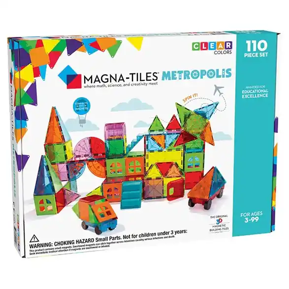 Nedsatt pris Magna-Tiles Metropolis, 110 bitar