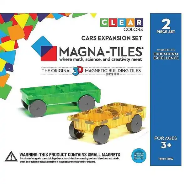 Begränsad tid Magna-Tiles, bilunderrede 2-pack