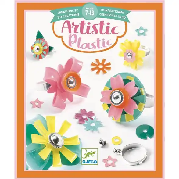 Artistic plastic, ring collection Rabatter