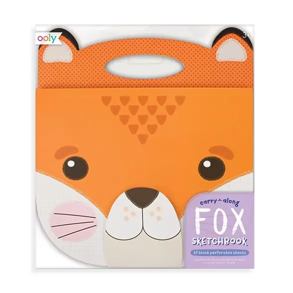 Skissblock carry-along, fox Sista chansen