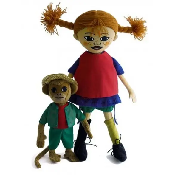 Rabatter Pippi och herr Nilsson dockorna
