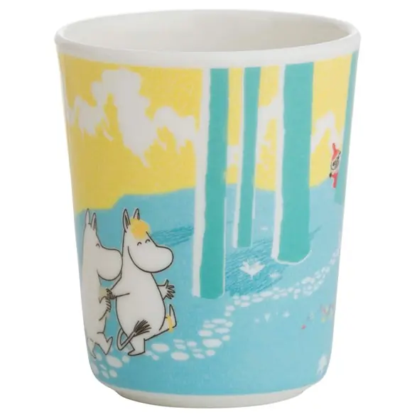 Rea Tumblermugg Mumin skog och sjö