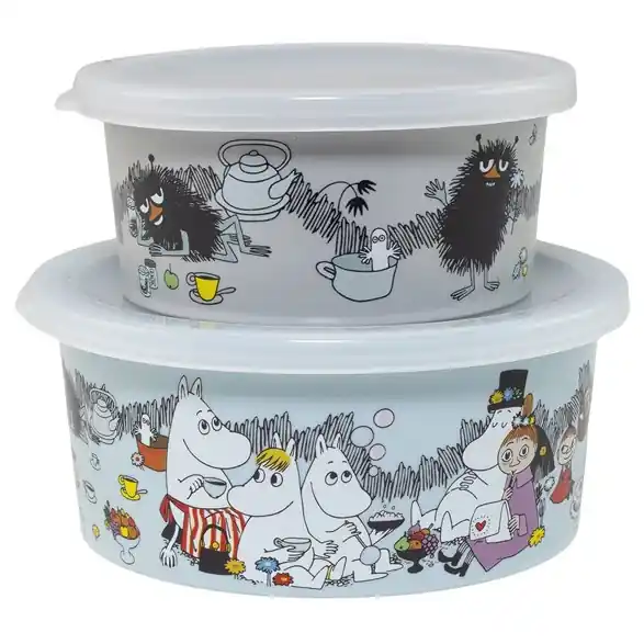 Snackbox 2-p, Mumin picknick Stinky Utförsäljning