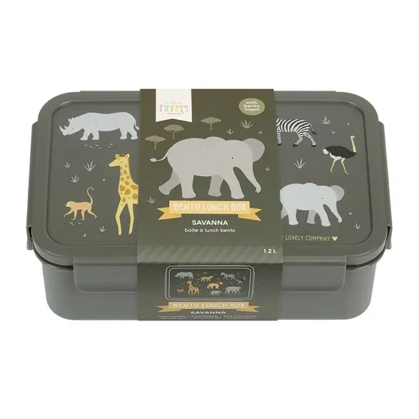 Nedsatt pris Bento lunch box, savanna