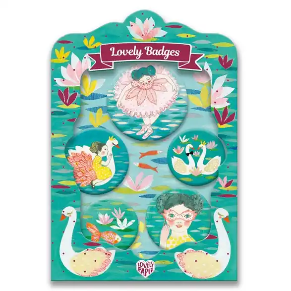 Handla nu Ballerian lovely badges