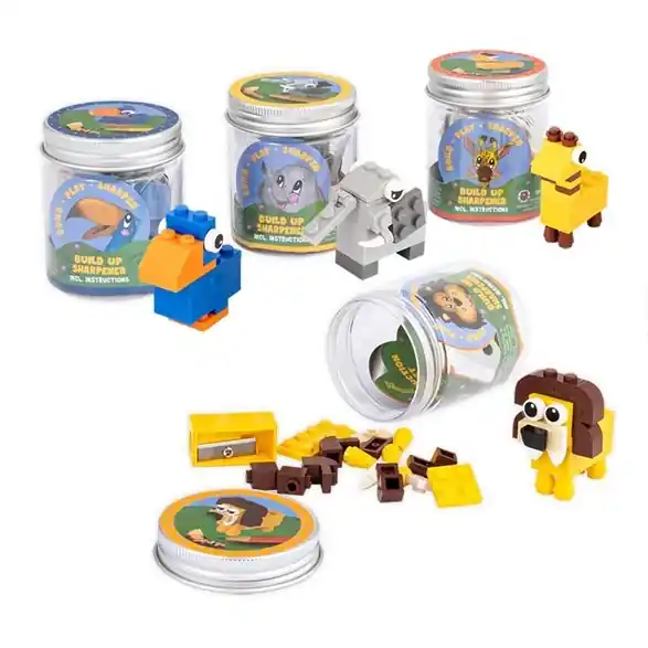 Handla nu Jungle animals sharpener block set