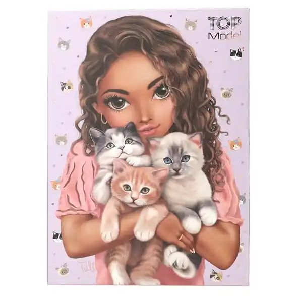 Nedsatt pris Brevpapper i mapp cat love