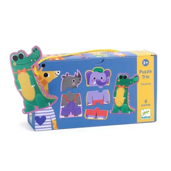 Puzzle trio, savana Expressleverans