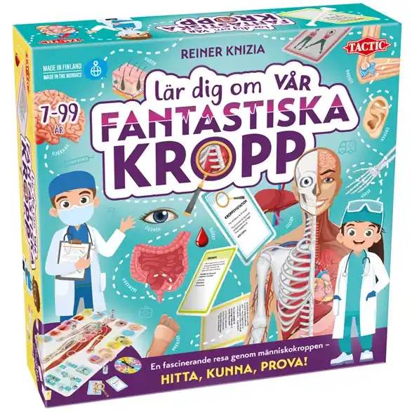 Lär dig vår fantastiska kropp Säker betalning