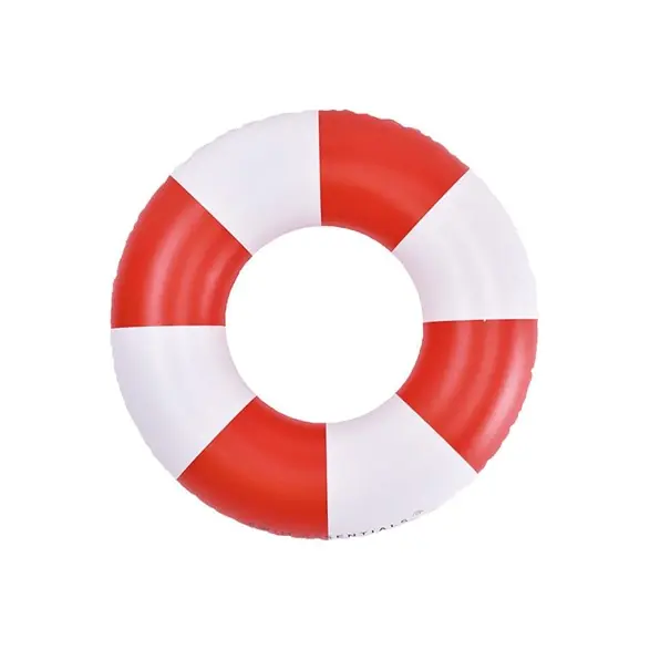 Begränsad tid Swim ring red/white drift, 55 cm