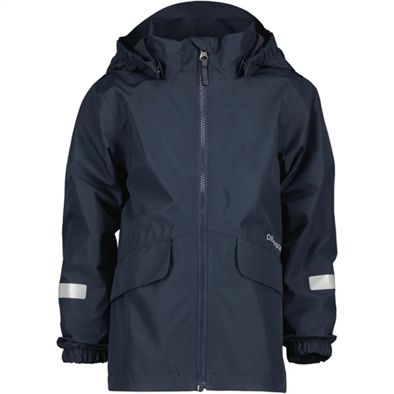 Bästa pris Didriksons Navy Norma Kids Jacka