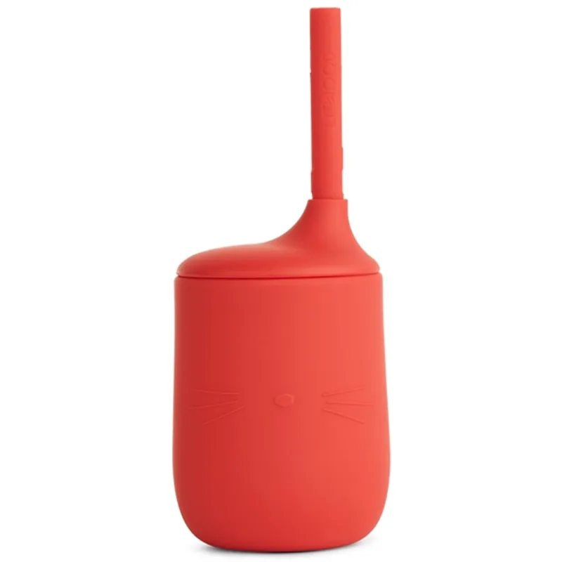 Beställ idag Liewood Ellis Silikon Kopp Cat Apple Red