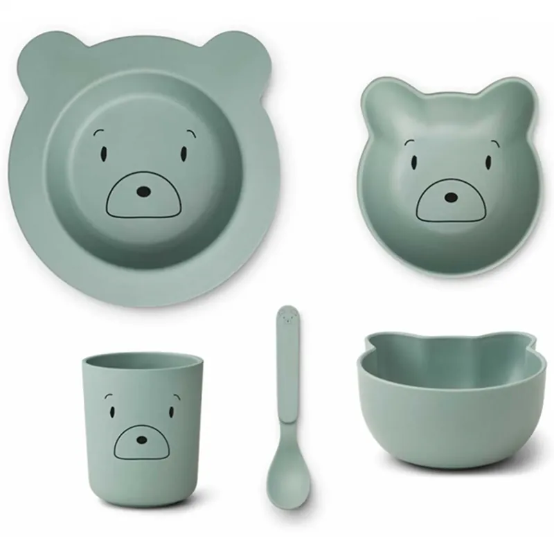 Liewood Joana Baby Set Mr Bear Peppermint Snabb frakt