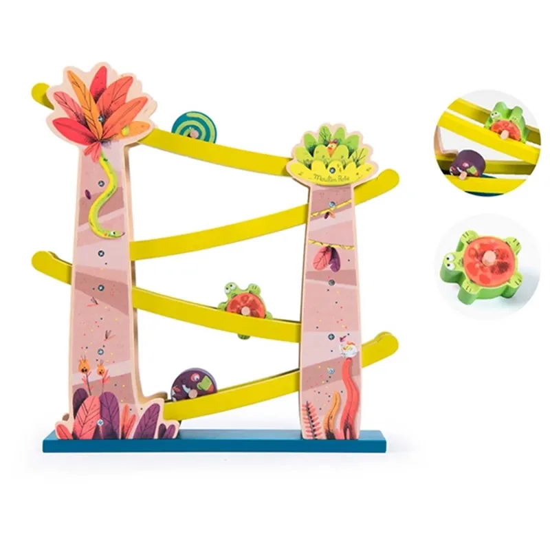 Outlet Moulin Roty - Aktivitetsbane 3 Dyr