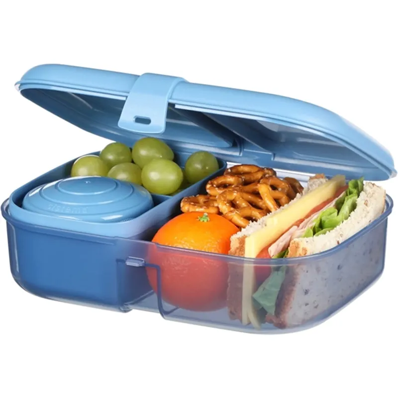 Snabb frakt Sistema Ribbon Lunchlåda 1,1 L Mountain Blue