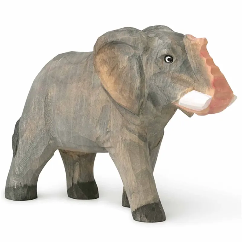 Premium Ferm Living Hand Carved Elefant