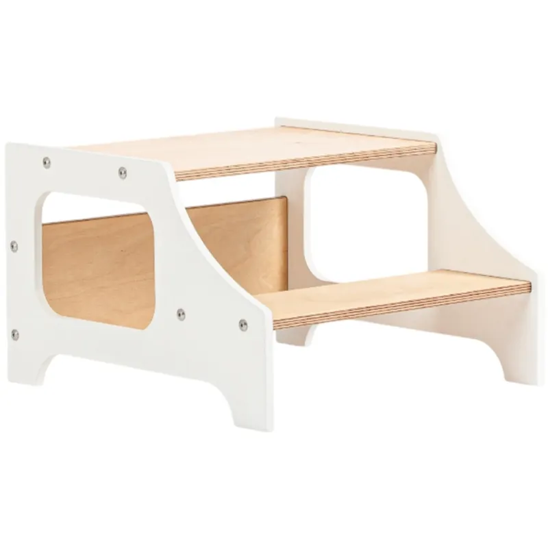Duck Woodworks Step Stool White Lågt pris