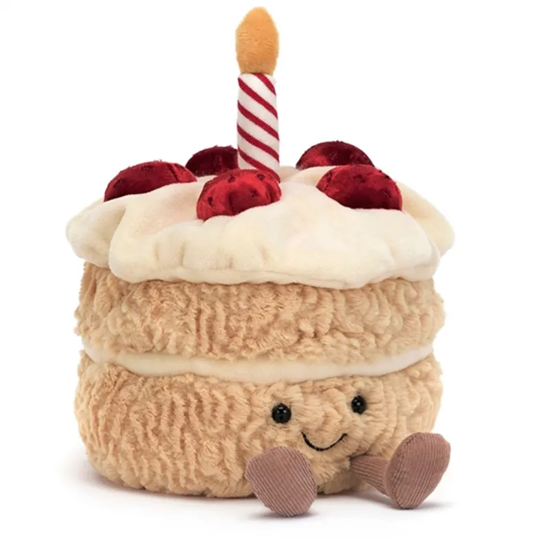 Expressleverans Jellycat Amuseable Fødselsdagskage 16 cm