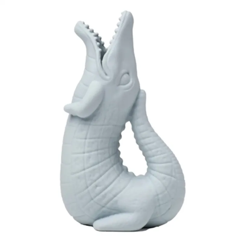 Scrunch Crocodile Jug Duck Egg Blue Lågt pris