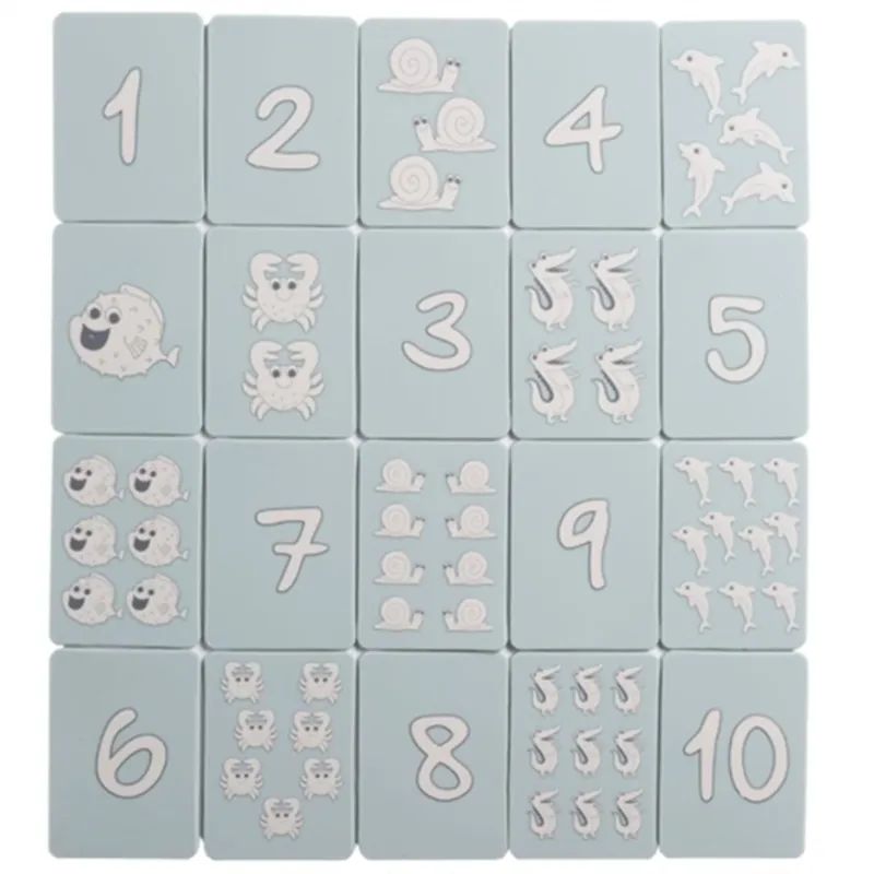Kundfavorit Scrunch Kort Silikone Duck Egg Blue
