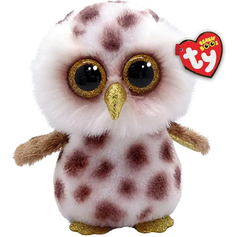 Endast idag TY Beanie Boos Whoolie - Spotted Uggle Reg