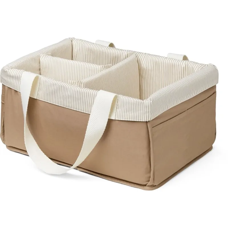 Bästa pris Cam Cam Copenhagen Pusleopbevaring Classic Stripes Camel