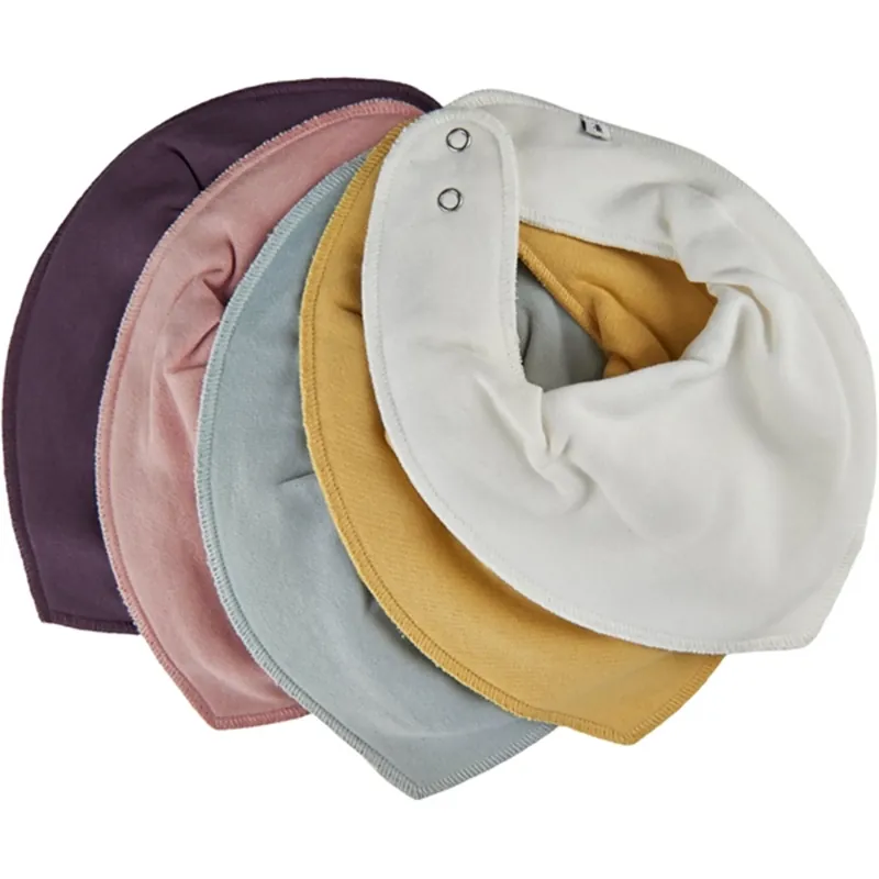 Pippi Bandana Haklapp 5-pack Misty Rose Billigare