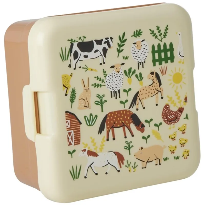 Erbjudande RICE Brown Farm Totable Lille Madkasse