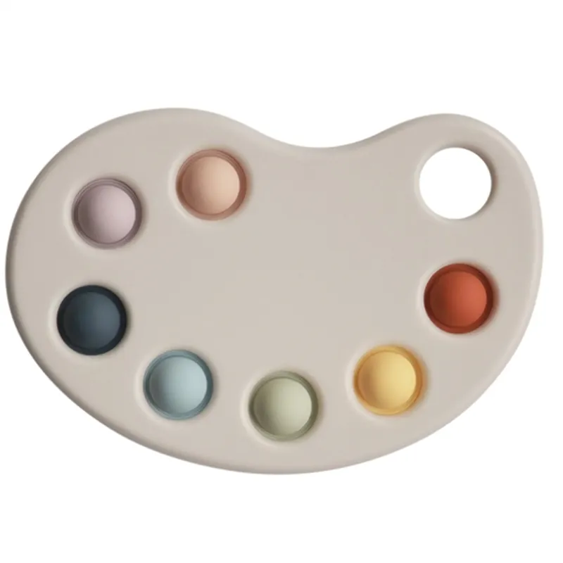 Mushie Aktivitetsleksaker Palette Multi Köp nu