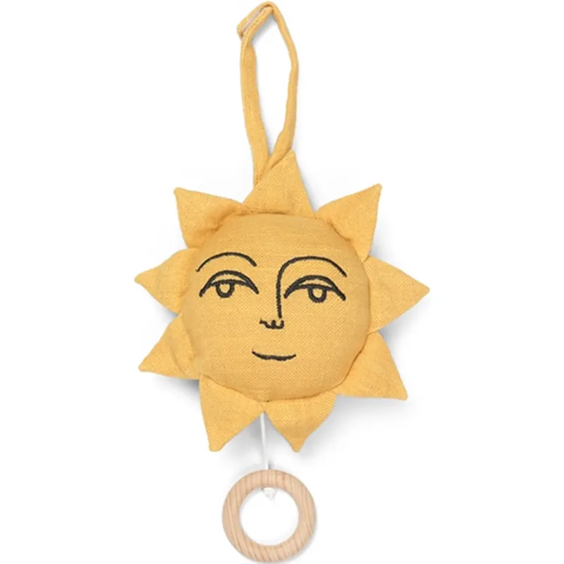 Ferm Living Sol Musik Mobil Yellow Rabatt