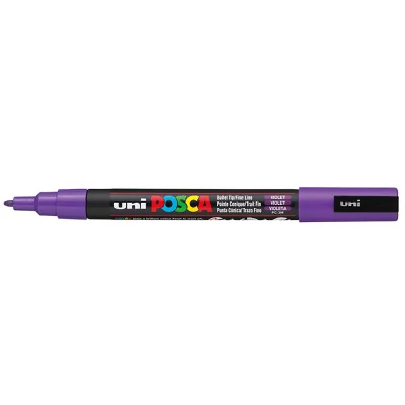 Säker betalning Posca Uni Marker PC-3M Violet