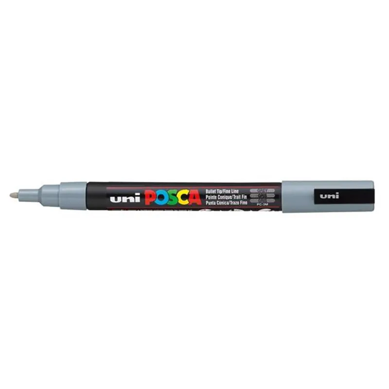 Posca Uni Marker PC-3M Grey Snabb leverans