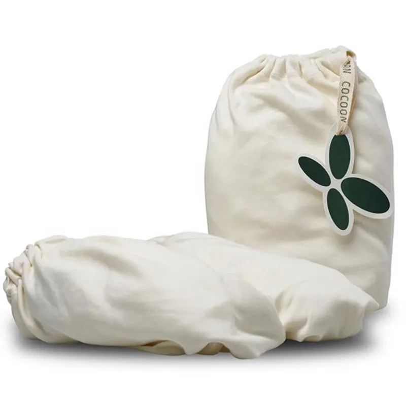 Outlet Cocoon Organic Jersey 2-pack Dra-på-lakan till Barnvagn