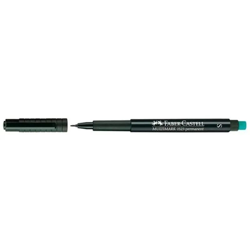 Faber Castell Multimarker Permanent Svart Small Nedsatt pris
