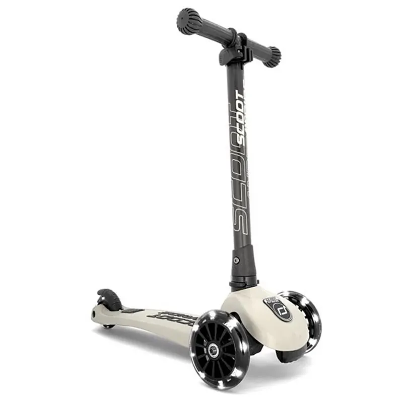 Köp online Scoot and Ride Highway Kick 3 LED Ash
