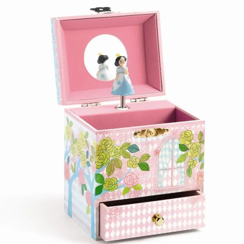 Djeco Jewlery Box with Music and Castle Reapris