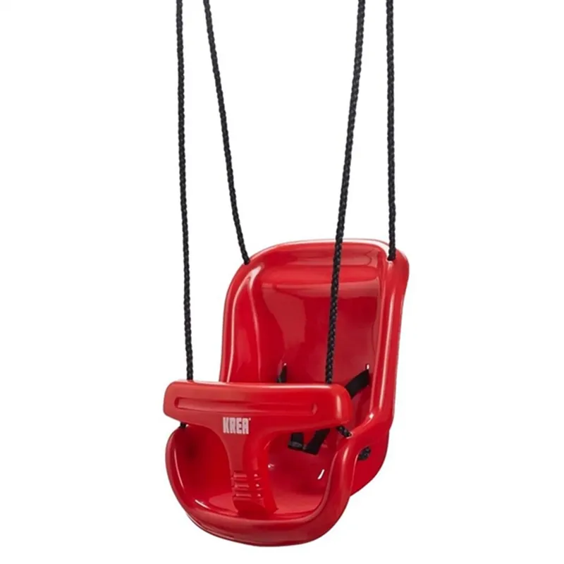 KREA® Swing w. High Back In Plastic Red Erbjudande