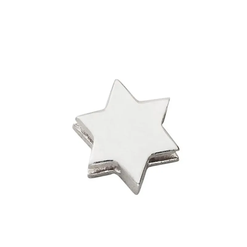Design Letters Star Charm Sterling Silver Kampanj