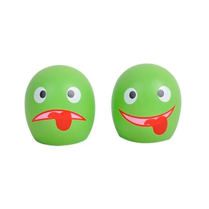Beställ idag MaMaMeMo Cakes with Faces Green 2 pieces