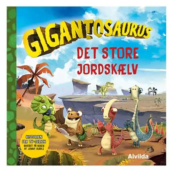 Alvilda Gigantosaurus Det Store Jordskælv Bästa pris