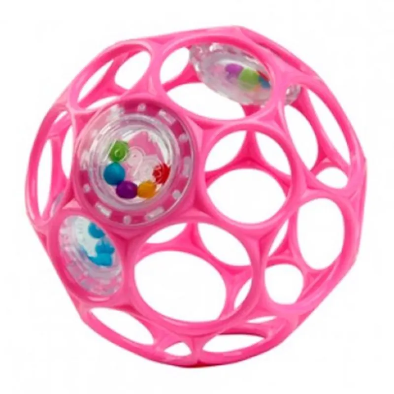 Begränsat antal PlanToys Oball Rattle Pink