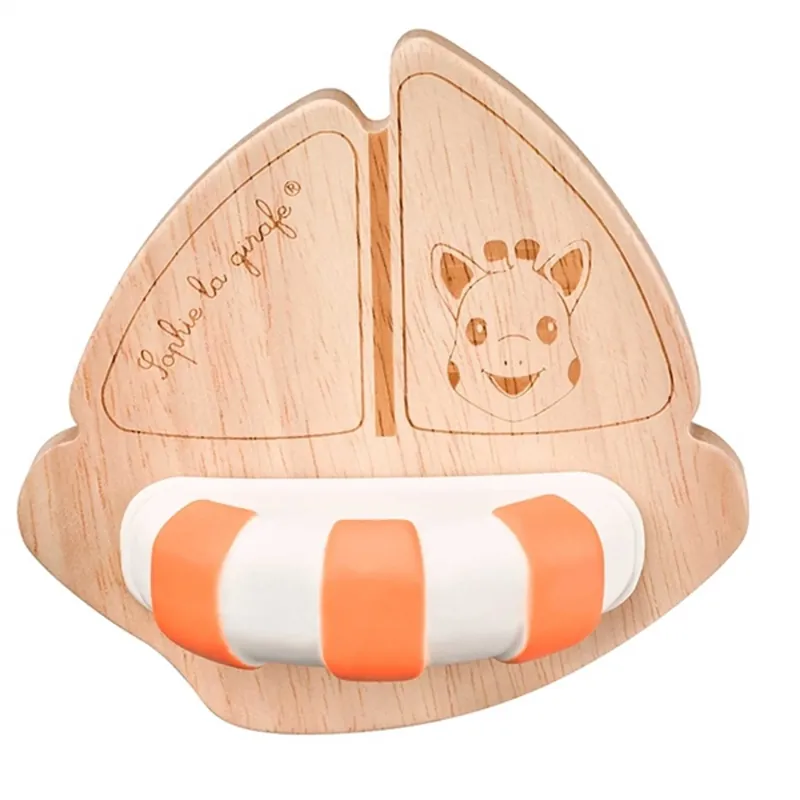 Kampanj Sophie la Girafe So Pure Rubber & Wood Sophie‘s Skib