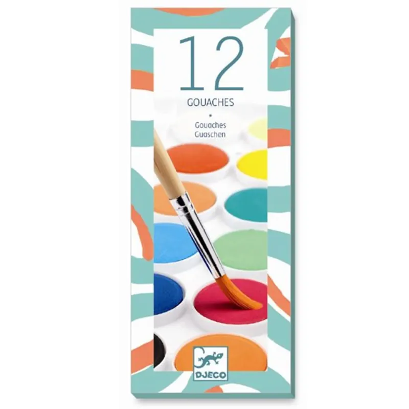 Djeco The Colours 12 Colour Cake Classic Populär
