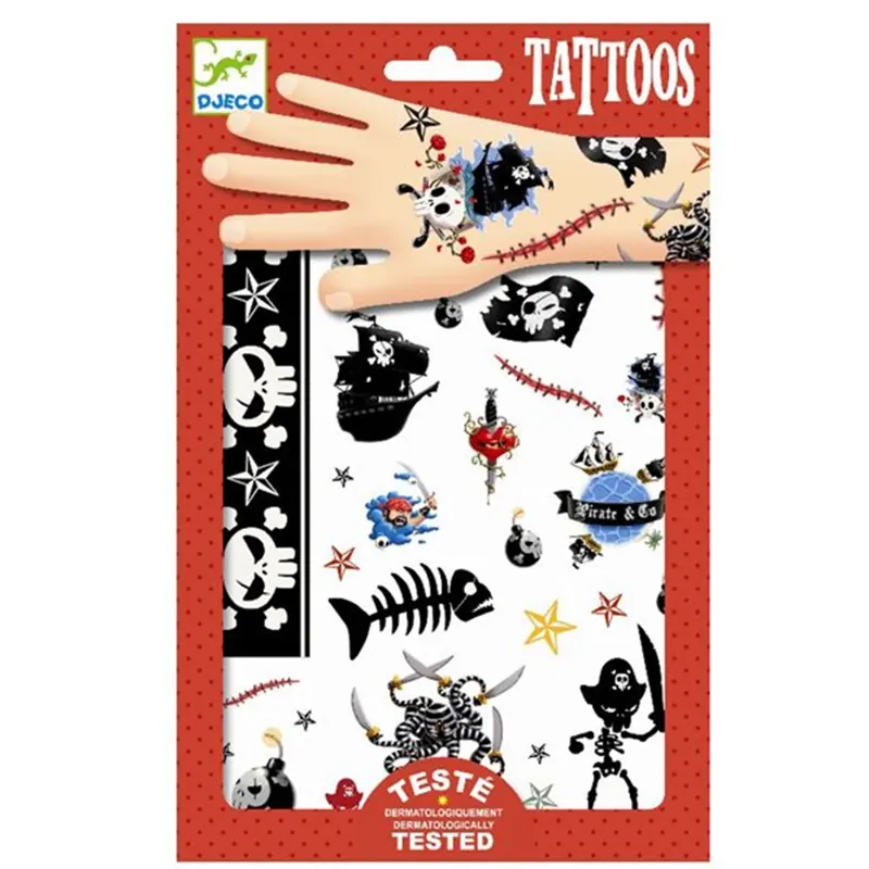 Djeco Tattoos Pirates Outlet
