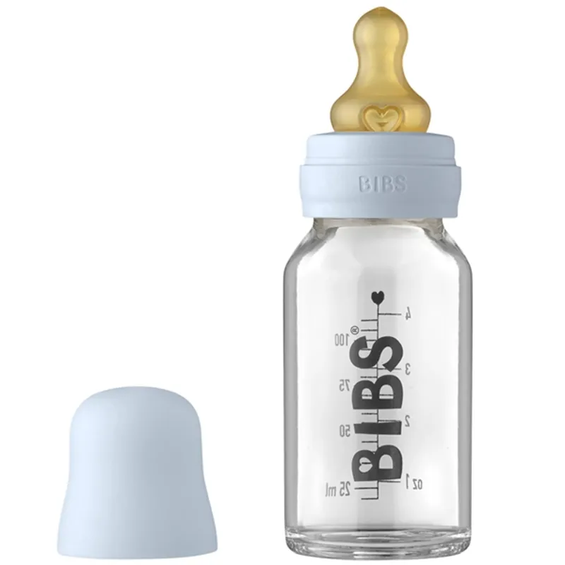 Bibs Sutteflaske Complete Set Baby Blue 110 ml Erbjudandepris