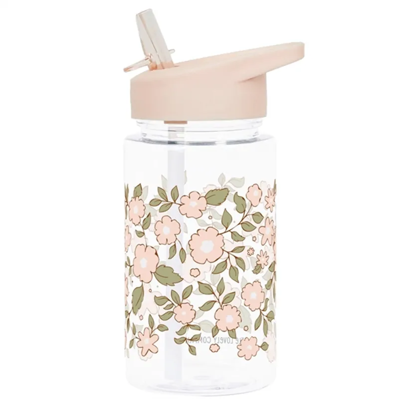 Beställ idag A Little Lovely Company Vattenflaska Blossom Pink