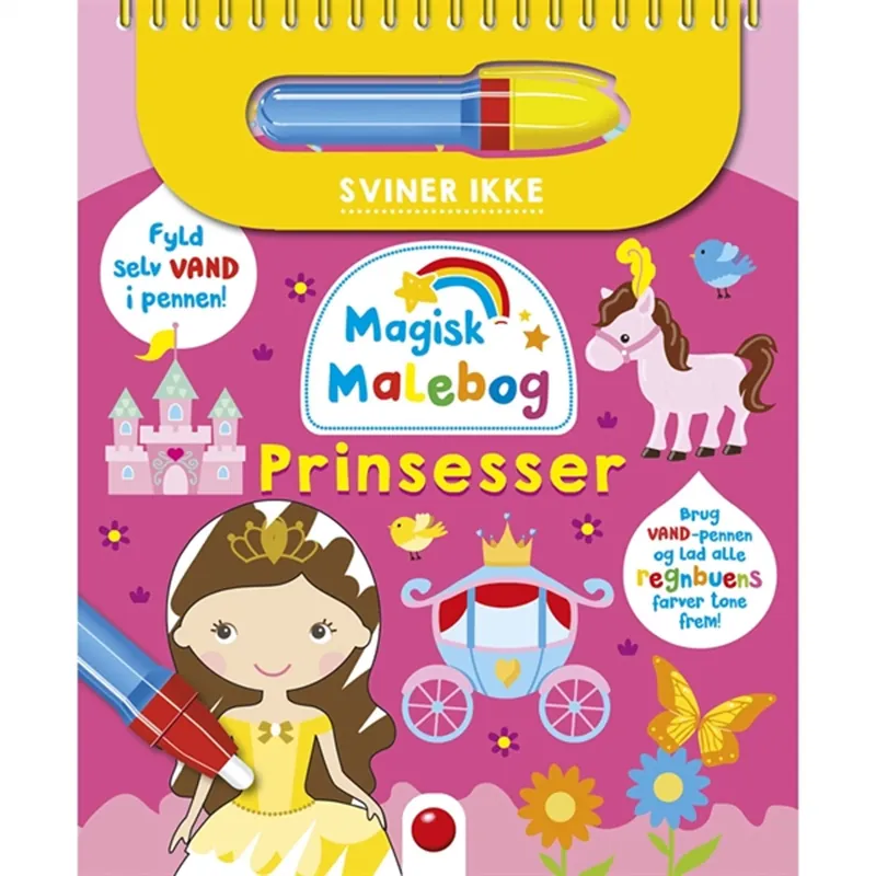 Rea Forlaget Bolden Magisk Malebog - Prinsesser