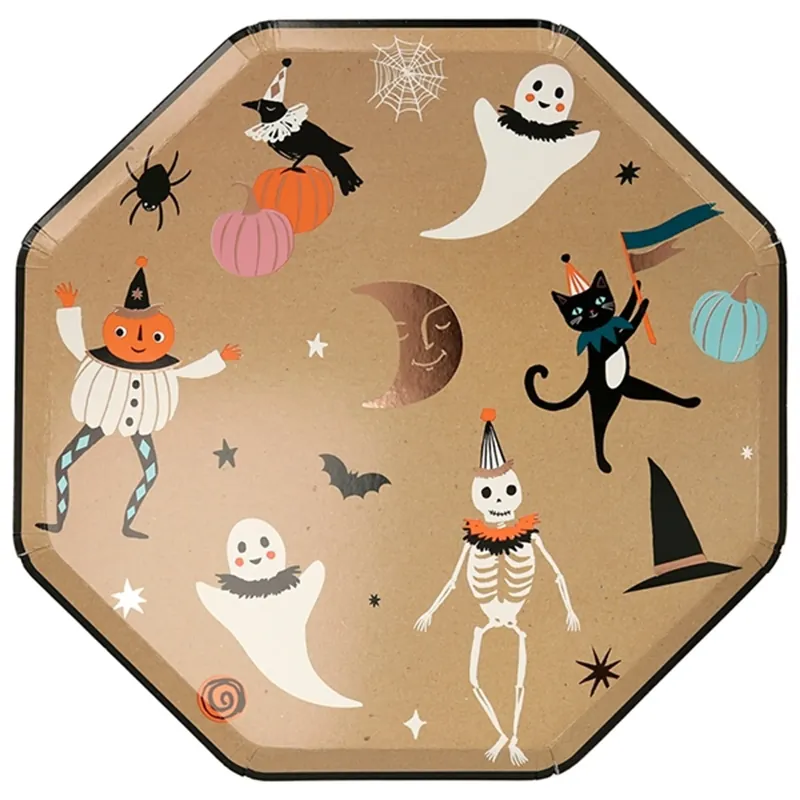Sänkt pris Meri Meri Halloween Tallrikar